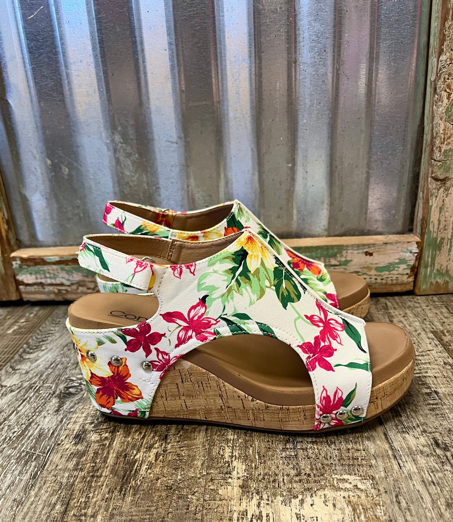 Tropical Carley Wedge