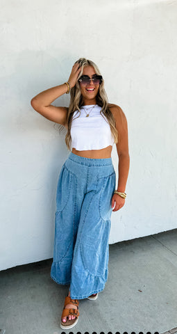 Libby Palazzo Jeans