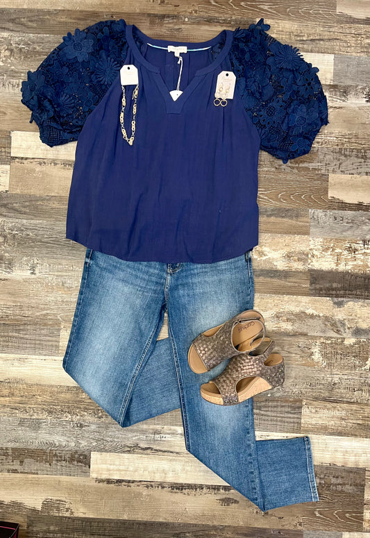 Navy Top