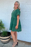 Hunter Green Dress