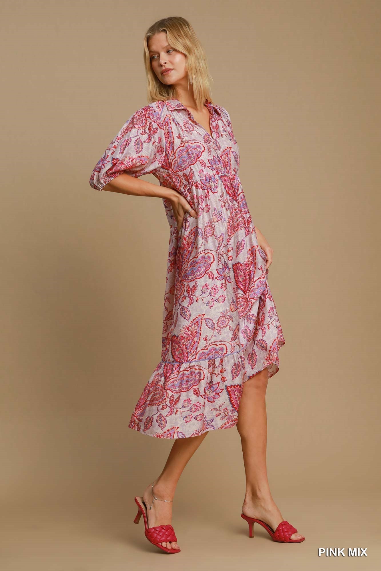 Poppy Paisley Dress