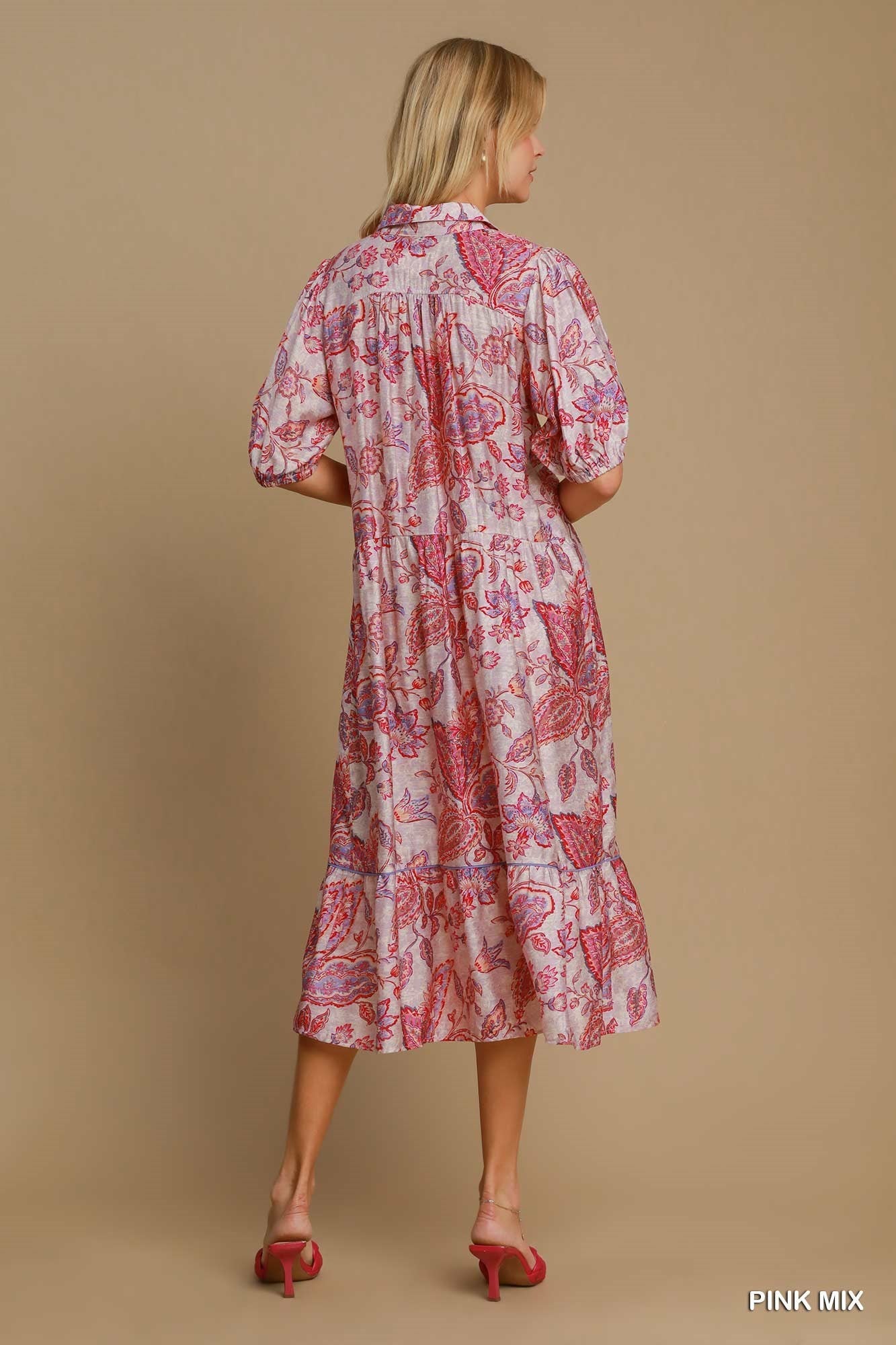 Poppy Paisley Dress