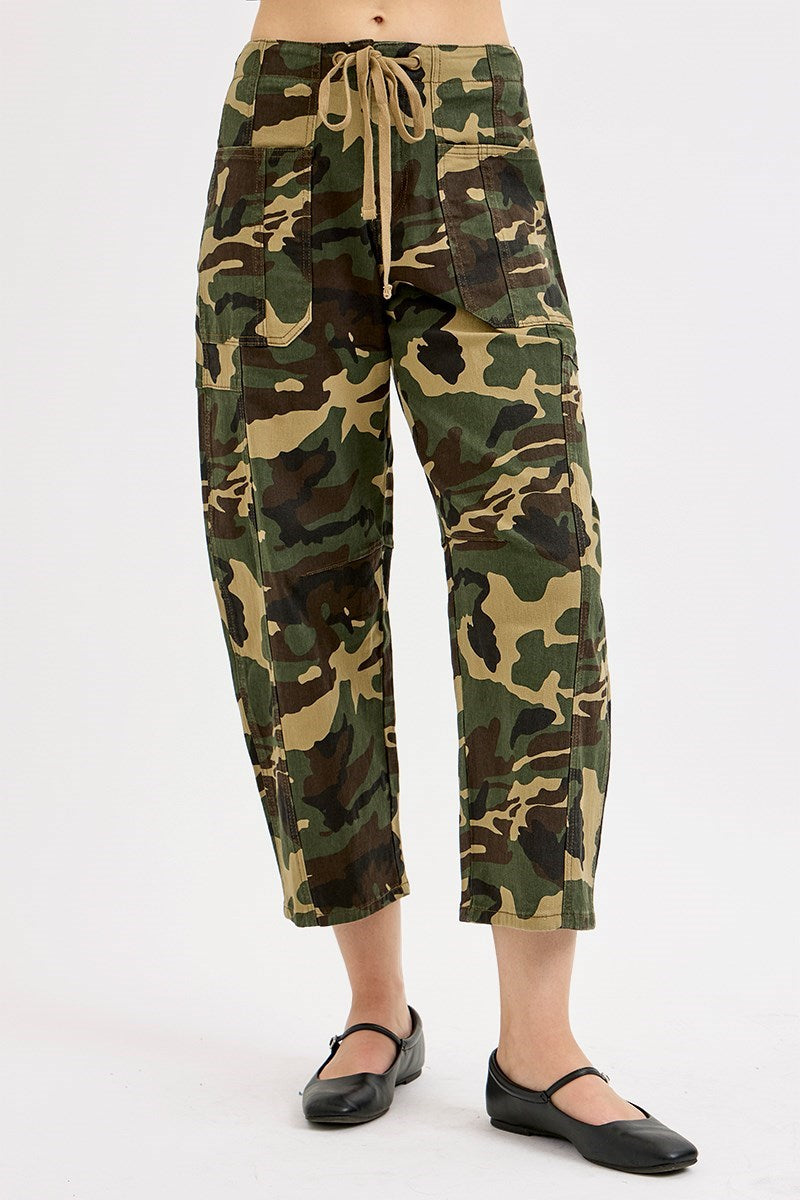 Camo Slung Pants