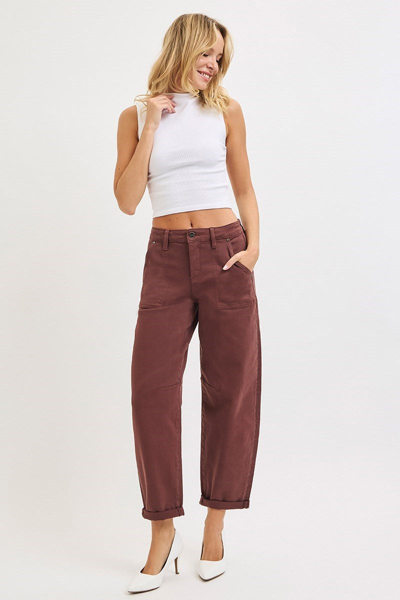 Risen Chocolate Jeans