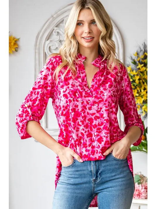 Popping Pink Top