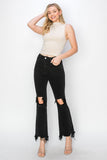 Risen Black Crop Jean