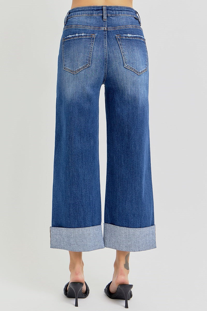 Risen Ankle Cuffed Jean