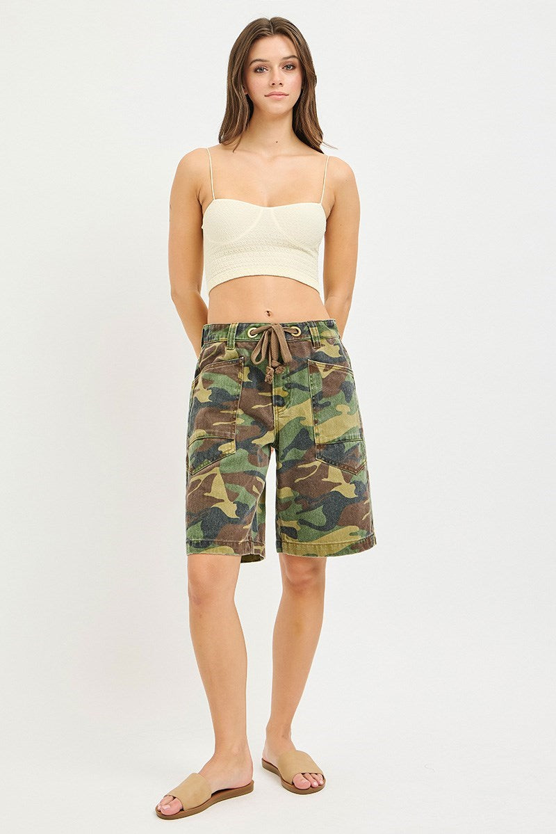 Risen Camo Shorts  RDS6458