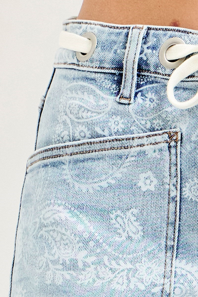 Risen Paisley Shorts