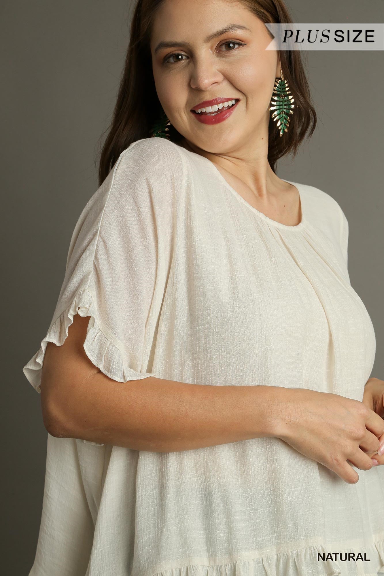 Ruffled Tunic Top