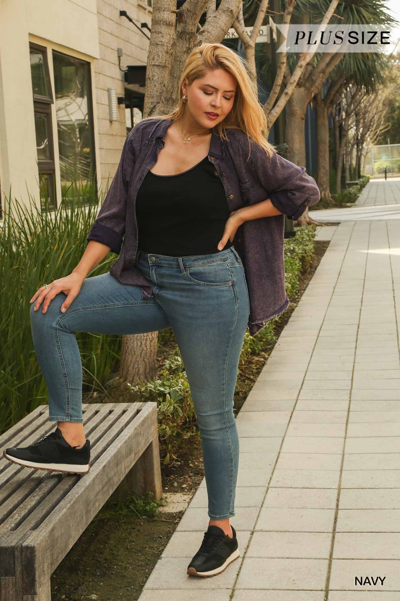 Mineral Wash Button Down