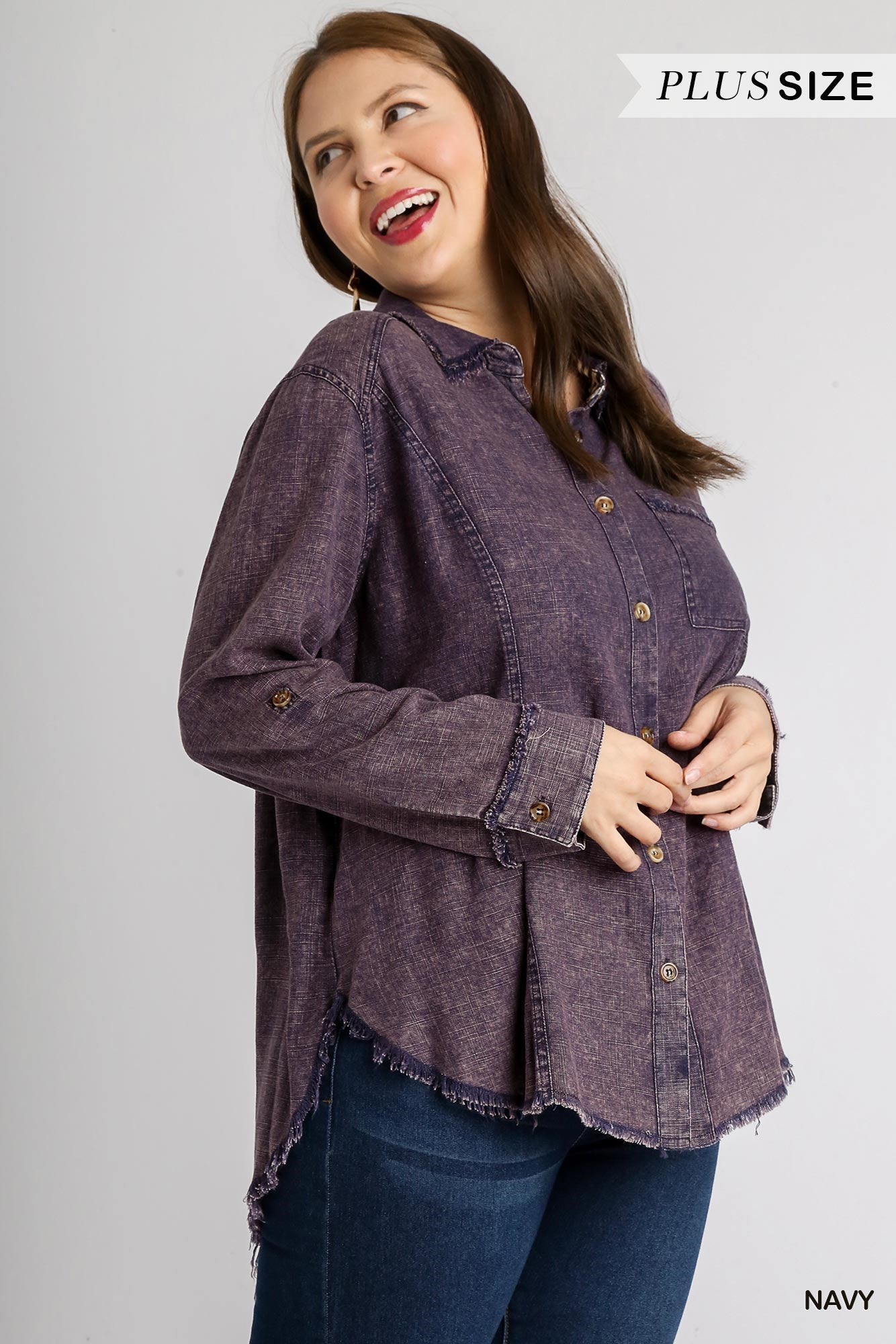 Mineral Wash Button Down