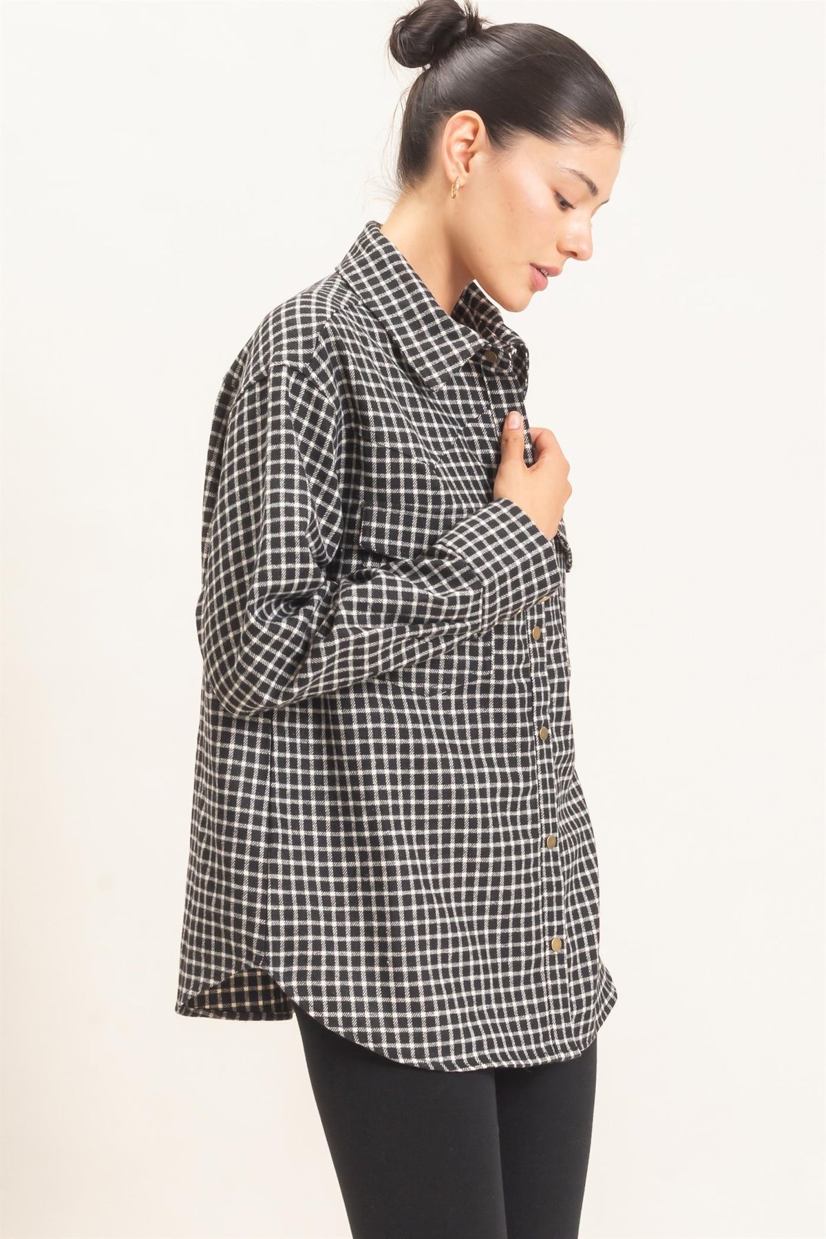 Plaid Button Down Shirt