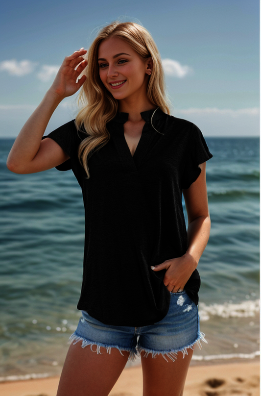 Little Bit Ruffle Top