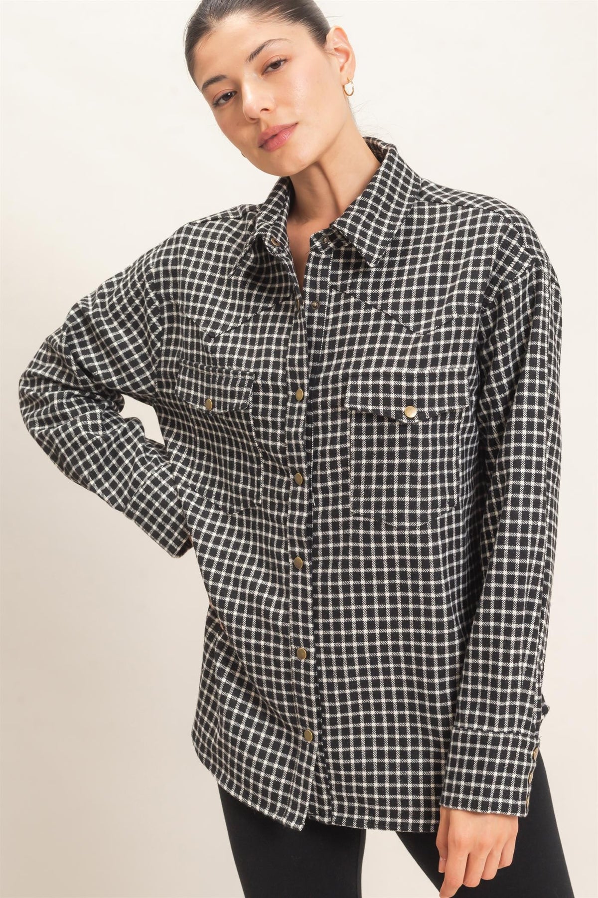 Plaid Button Down Shirt