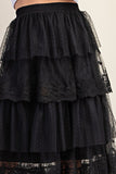 Black Tulle Skirt