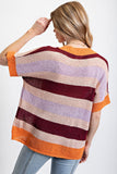 Slouchy Striped Sweater
