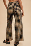 Checkerboard Track Pant