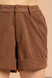 Fall Corded Shorts