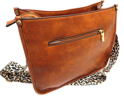 Brown Bag Leopard strap