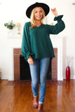 Bubble Sleeve Blouse