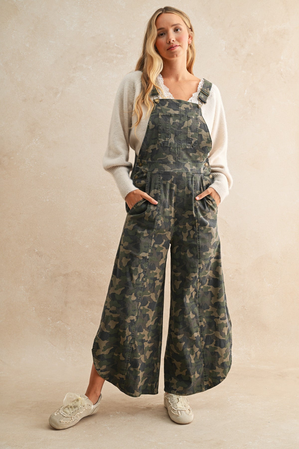 Camo Tulip Overalls