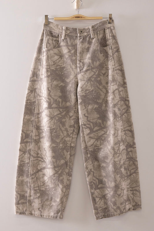 Soft Denim Barrel Jean