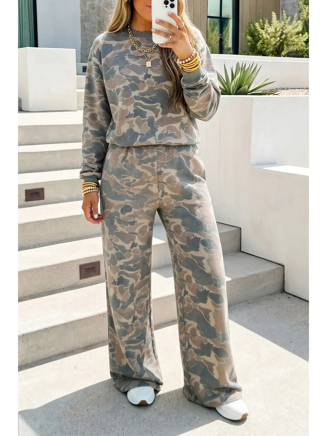 PREORDER - Camo Lounge Set
