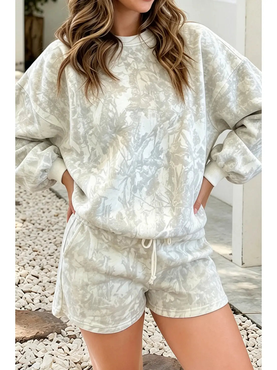 Woodland Camo Short Set