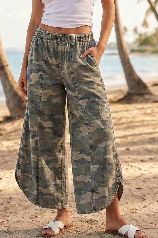 Camo Tulip Pants
