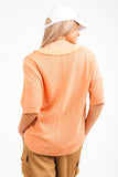 Vintage Coral Wash Top
