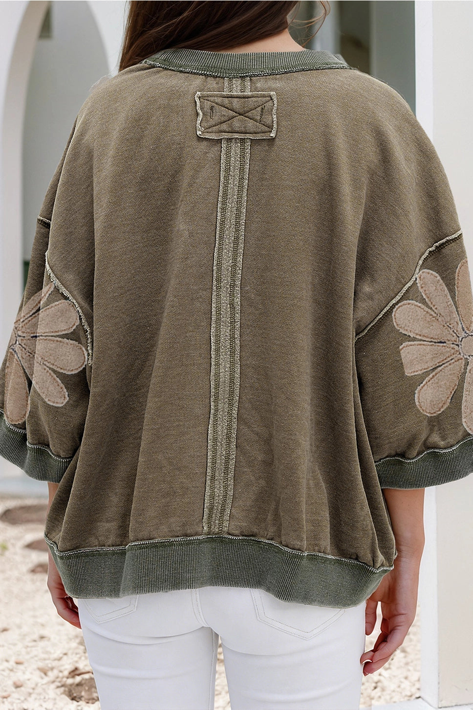 Daisy Patch Top