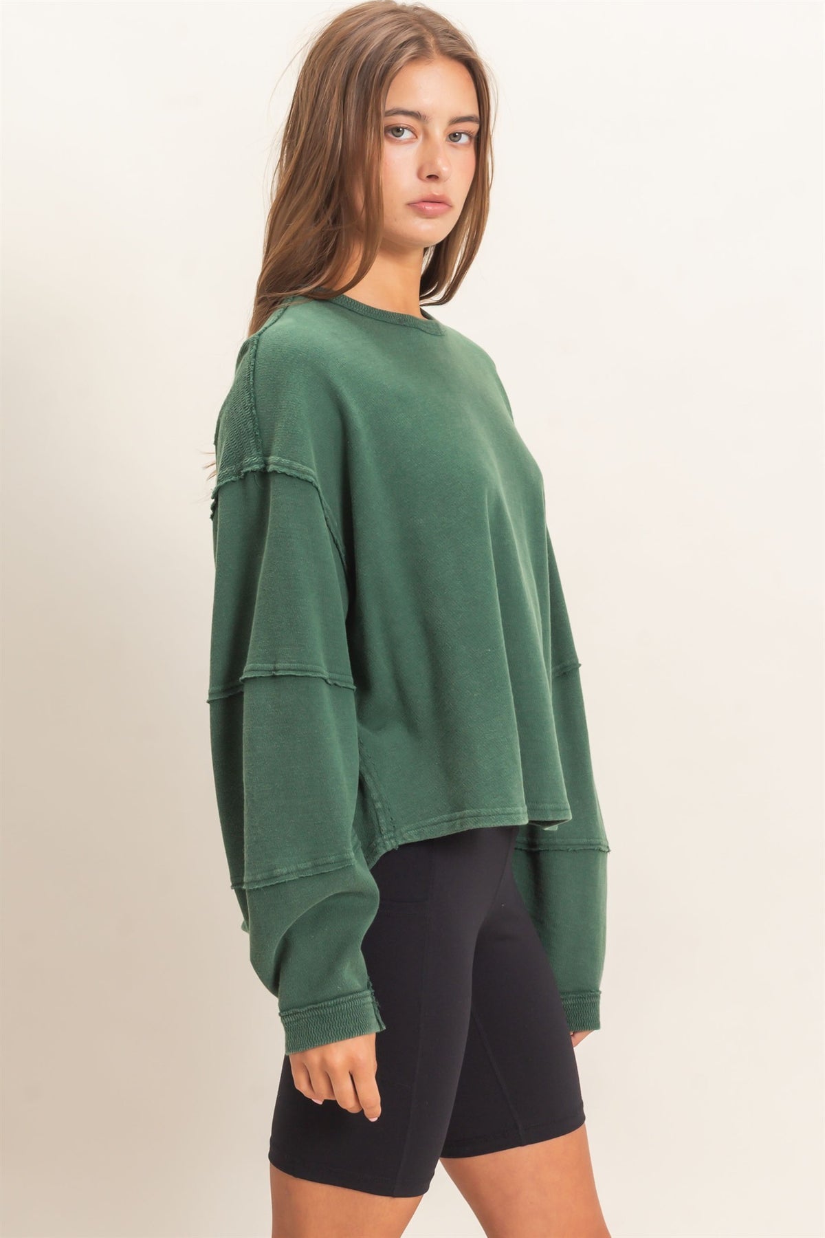 Deep Green Top