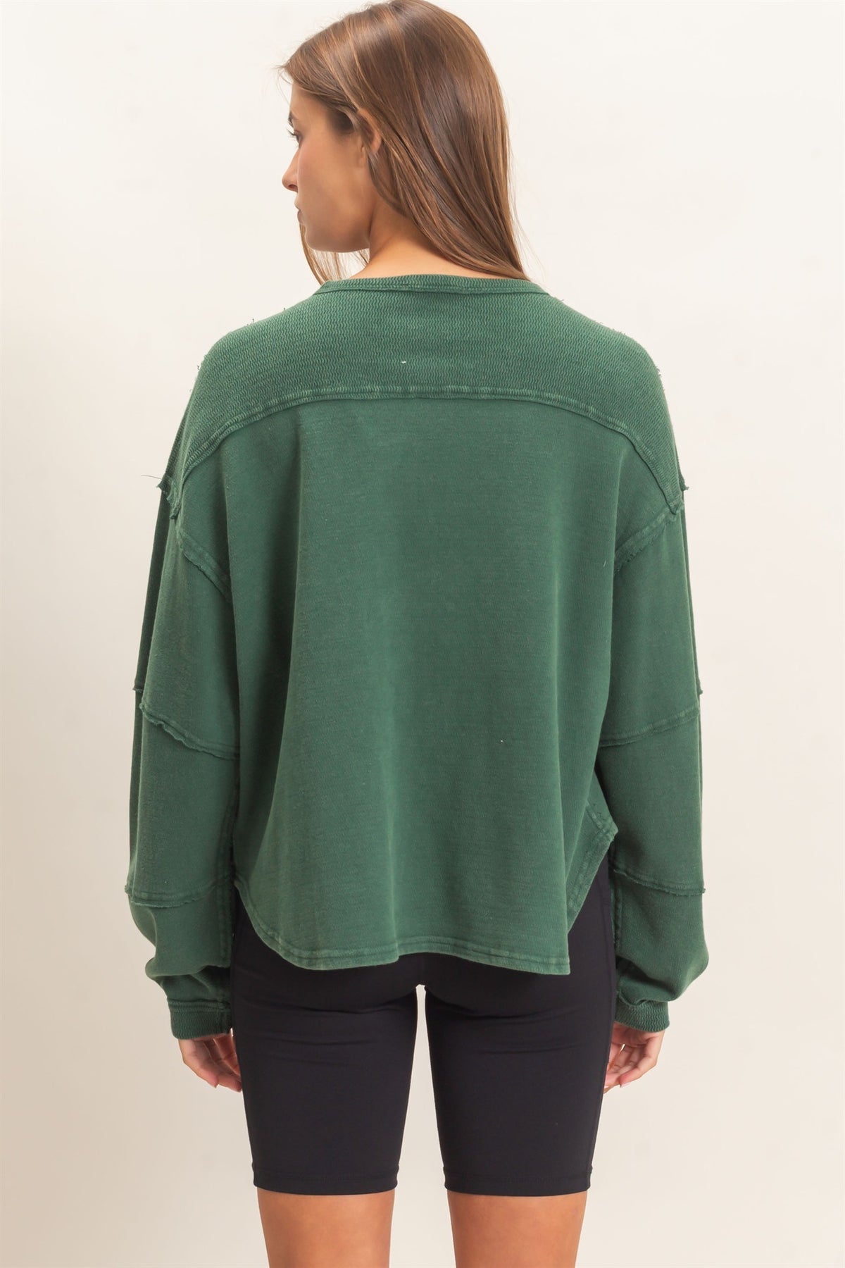 Deep Green Top