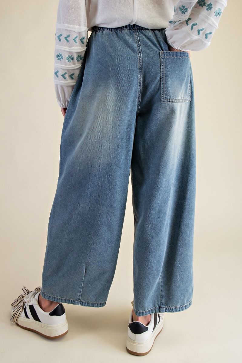 Slouchy Denim Pants