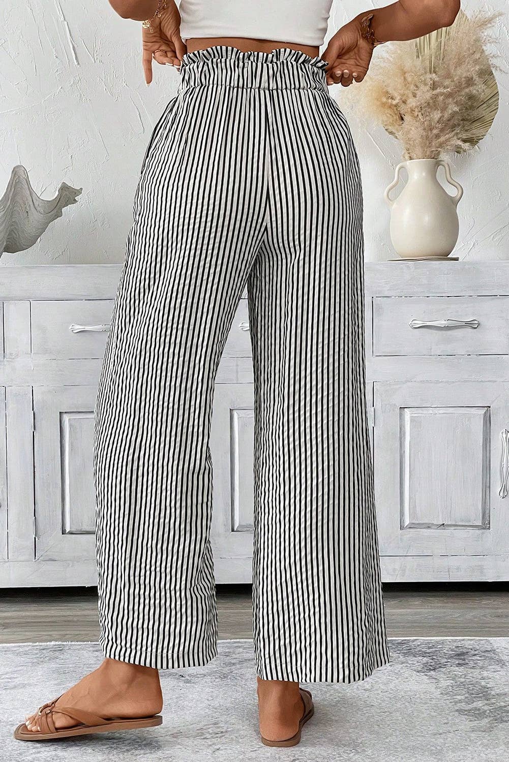 Striped Pocket Pants