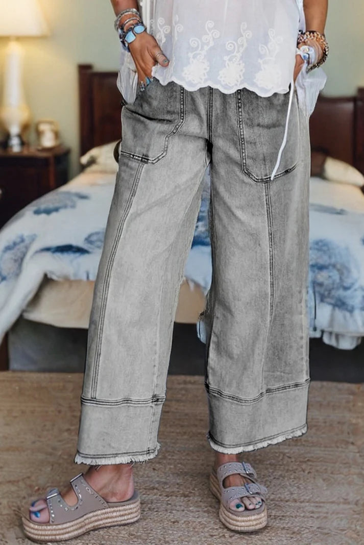 Raw Hem Pant