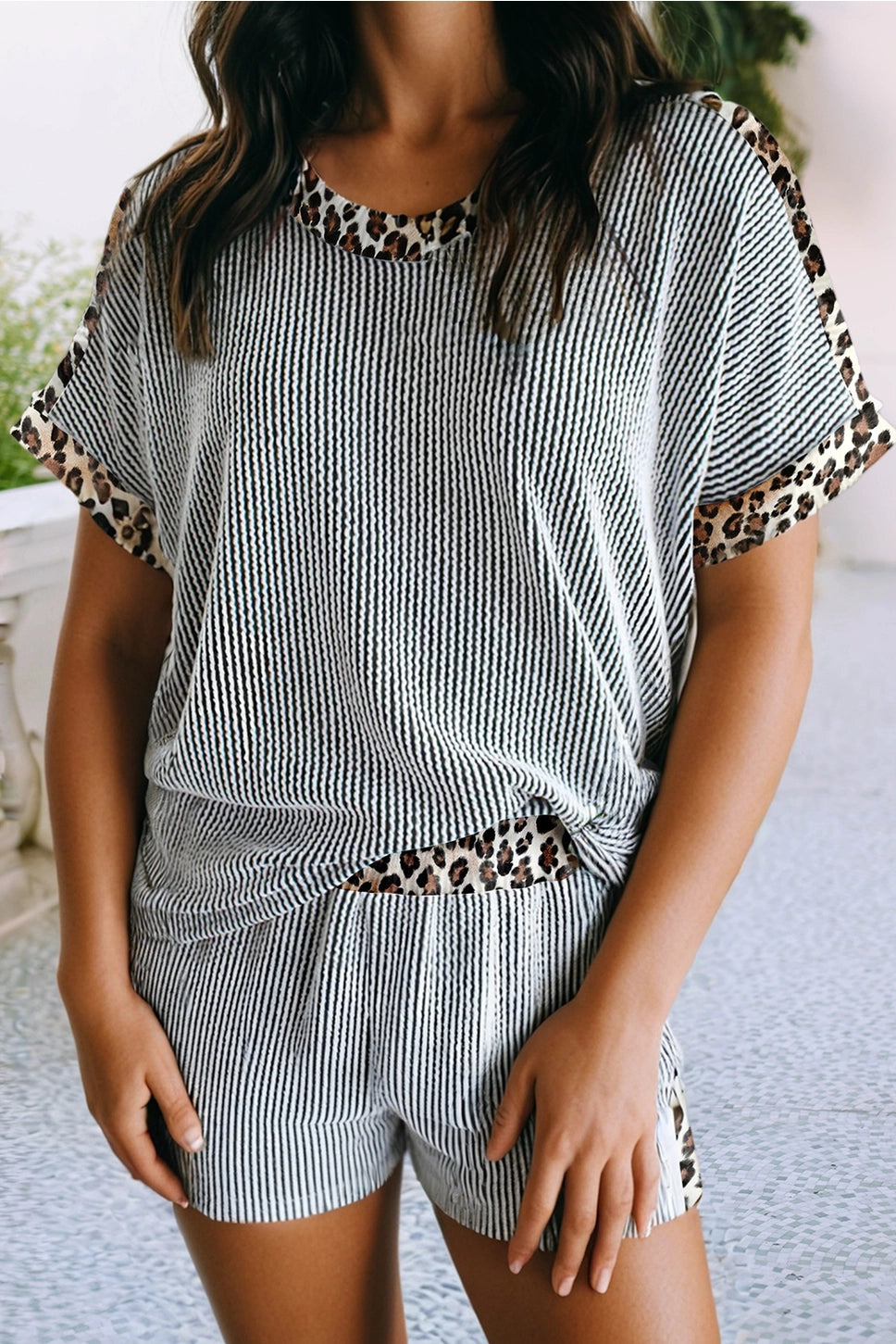 Grey Leopard Set