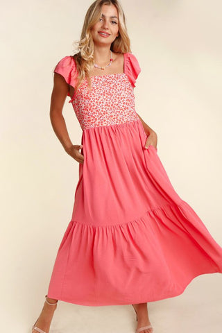 Flirty Coral Dress