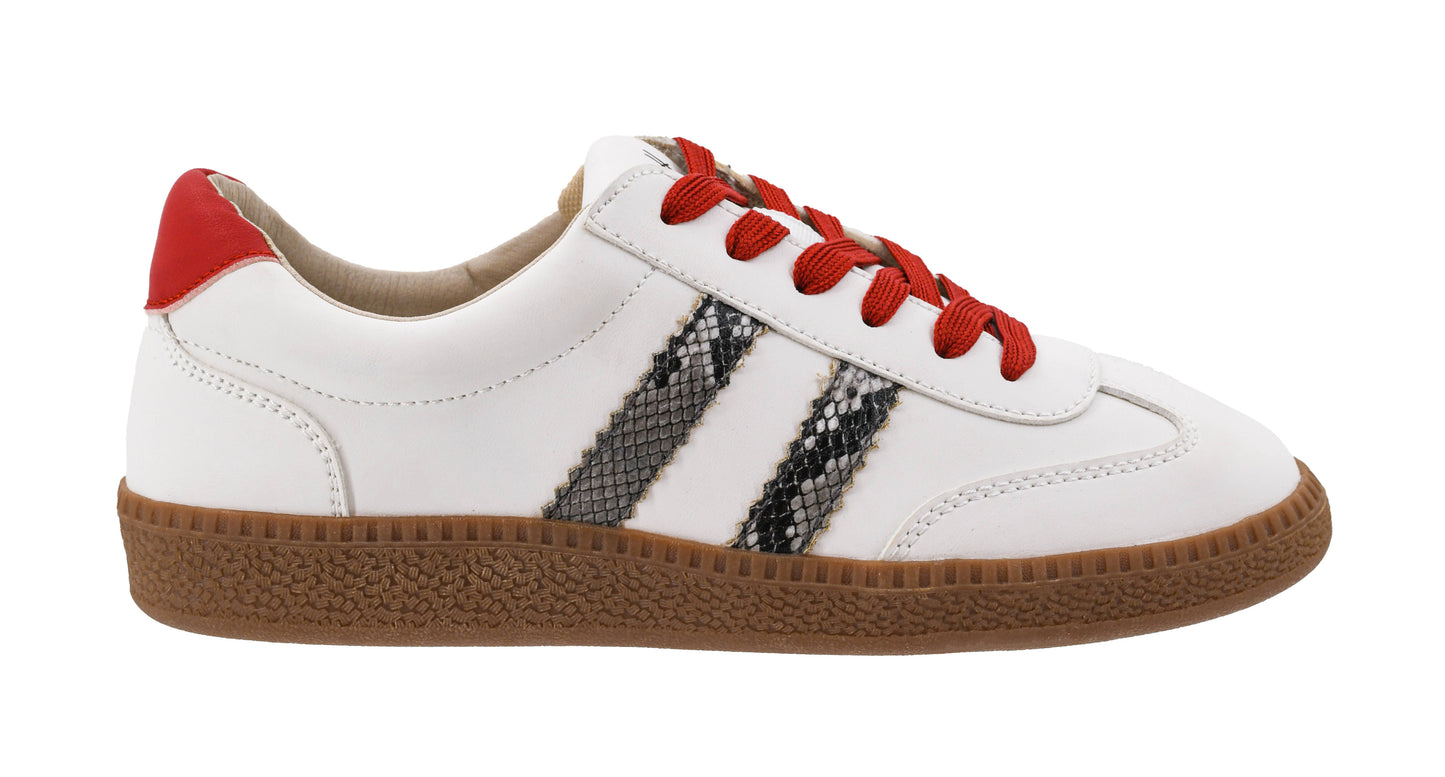 Corky's White Heads Up Sneaker
