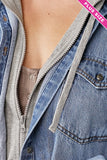 Zip it Up Denim Shirt