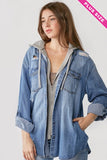 Zip it Up Denim Shirt