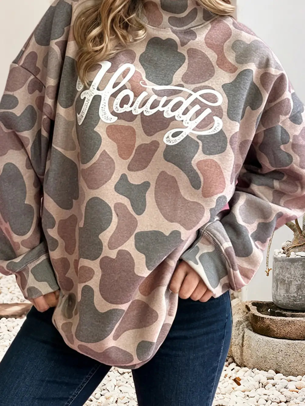 Howdy Camo Sweatshirt