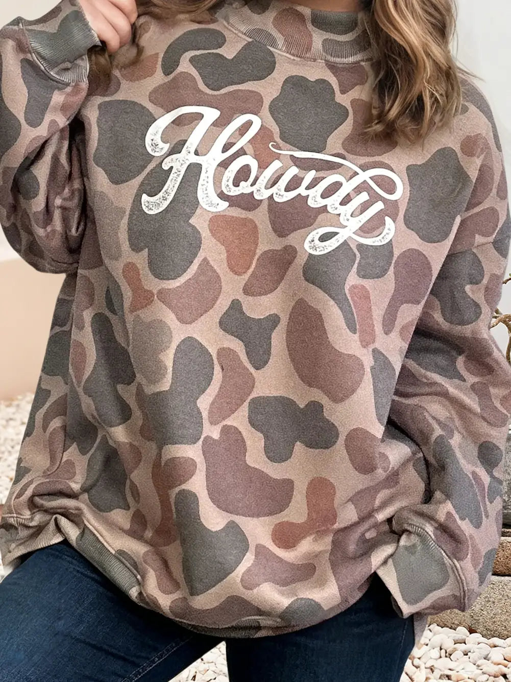 Howdy Camo Sweatshirt