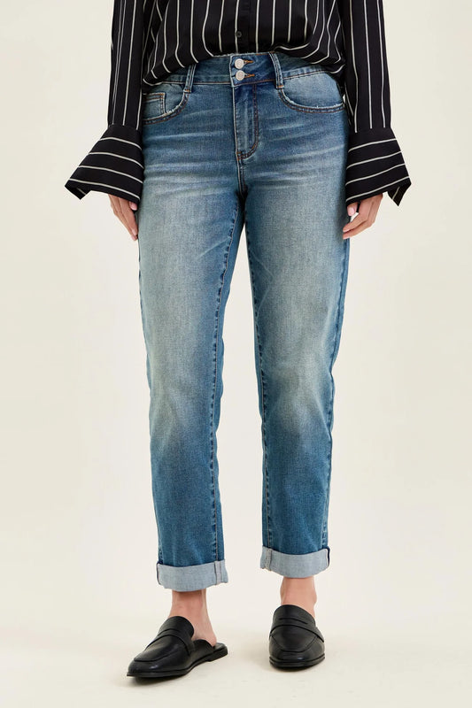 Judy Blue Mid Rise Cool Denim