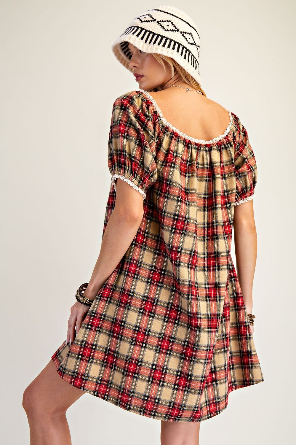 Fall Plaid Dress
