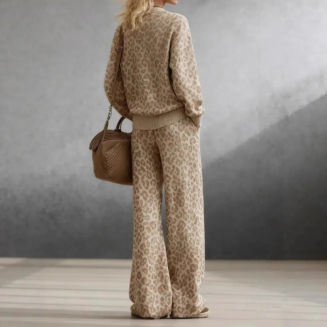 PREORDER- Leopard Lounge set