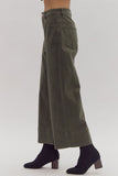 Olive Mid-rise Pant