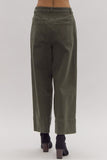 Olive Mid-rise Pant