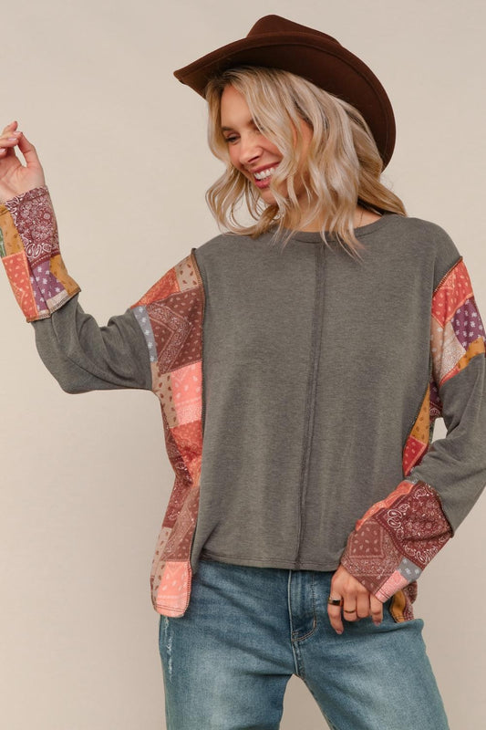 Fall Patchwork Top